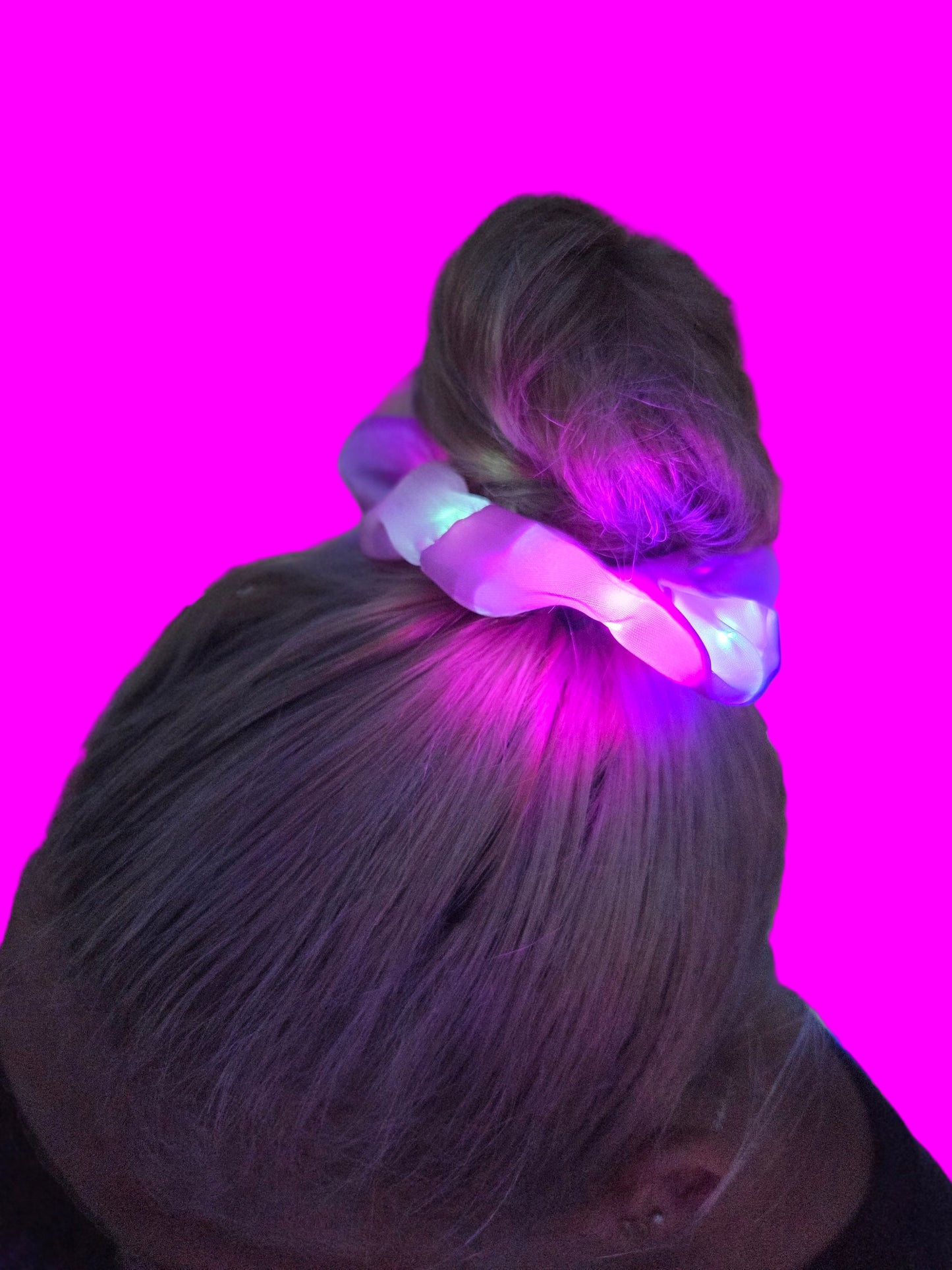Electric Glow scrunchies 4 pack